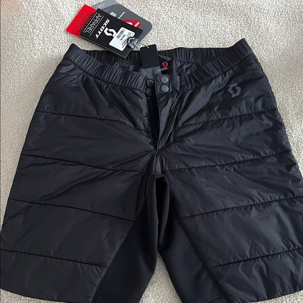 Scott Black Insulated Shorts